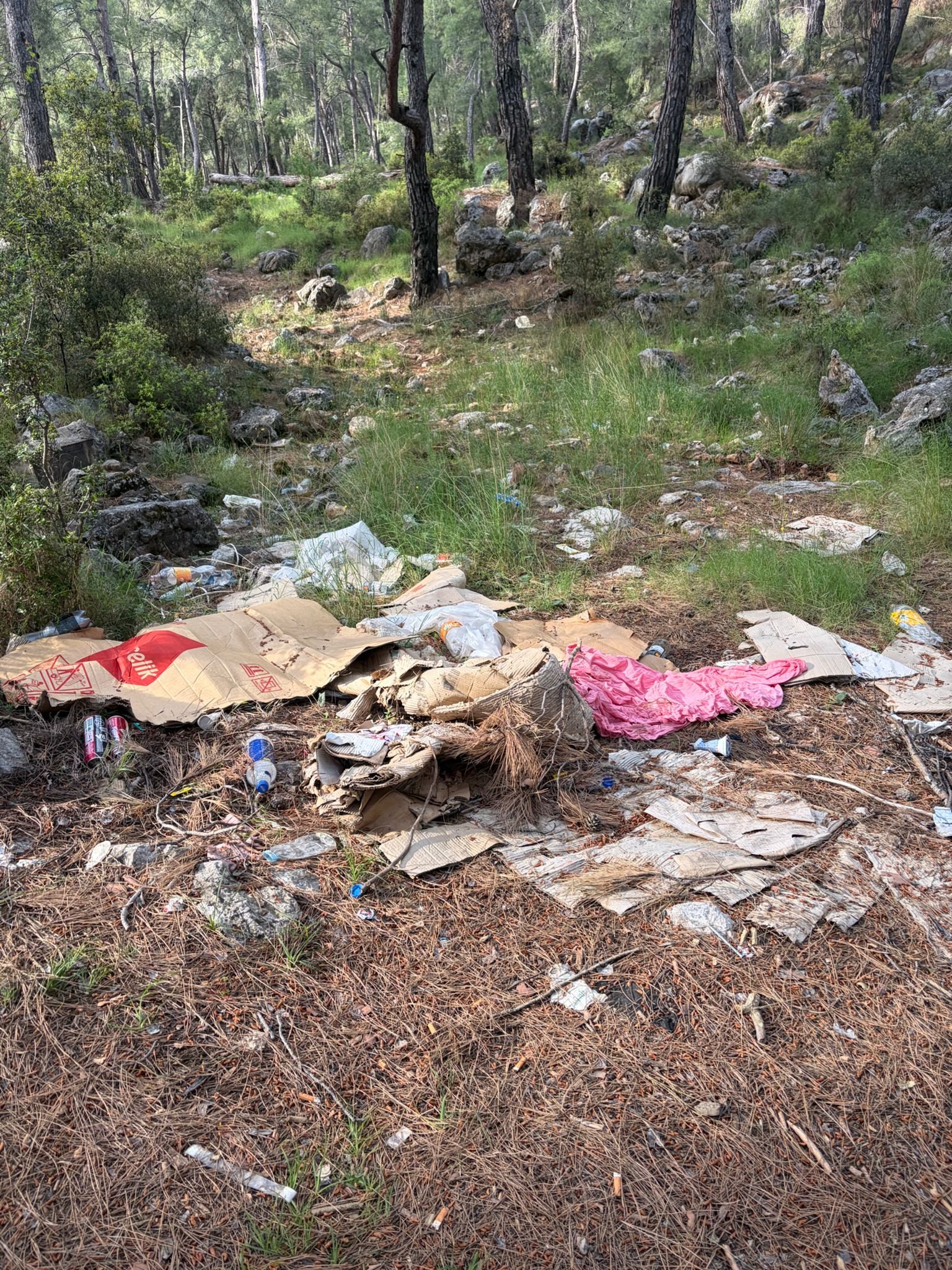 Kayaköy’de Çöp Tepkisi “Doğa Ile Sevişmeyelim” (8)