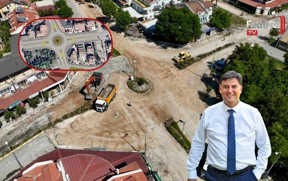 Fethiye’de Yeni Kavşak Düzenlemesi