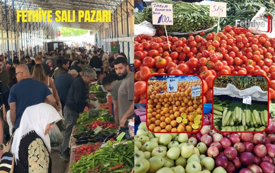 Fethiye Salı Pazarı Fiyatları İle İstanbul Semt Pazarı Fiyatlarını Karşılaştırdık