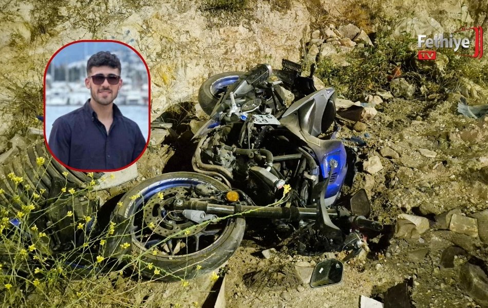 Muğla'da Genç Motosikletli Kazada Hayatını Kaybetti