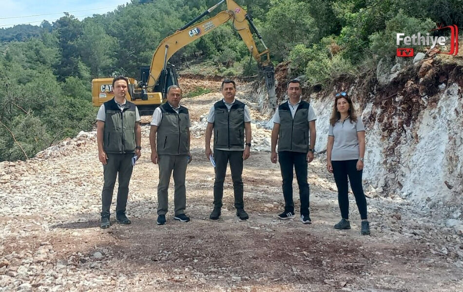 Ölüdeniz Trafiğine Nefes Olacak Alternatif Yol Çalışması Sürüyor