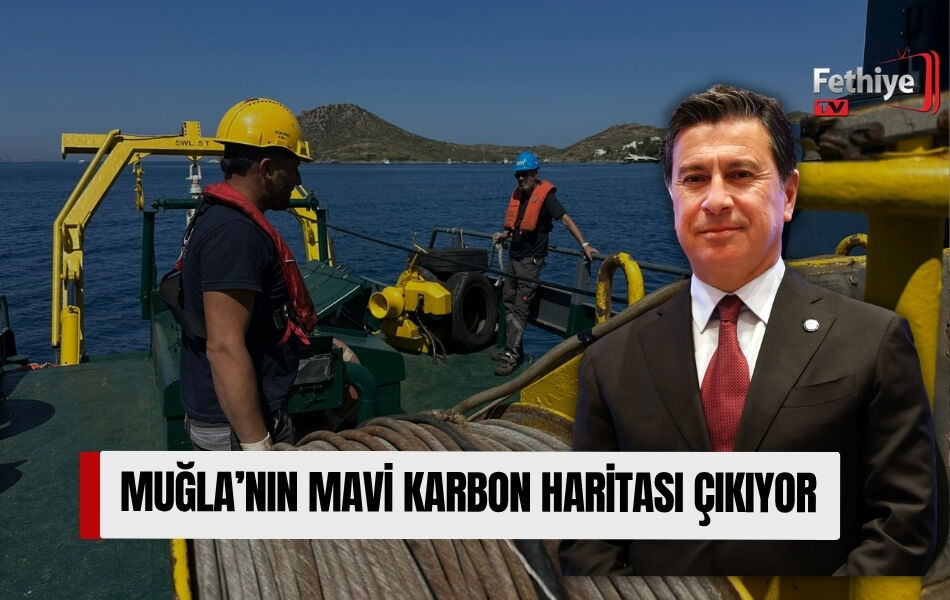 Muğla’nın Mavi Karbon Haritası Çıkıyor