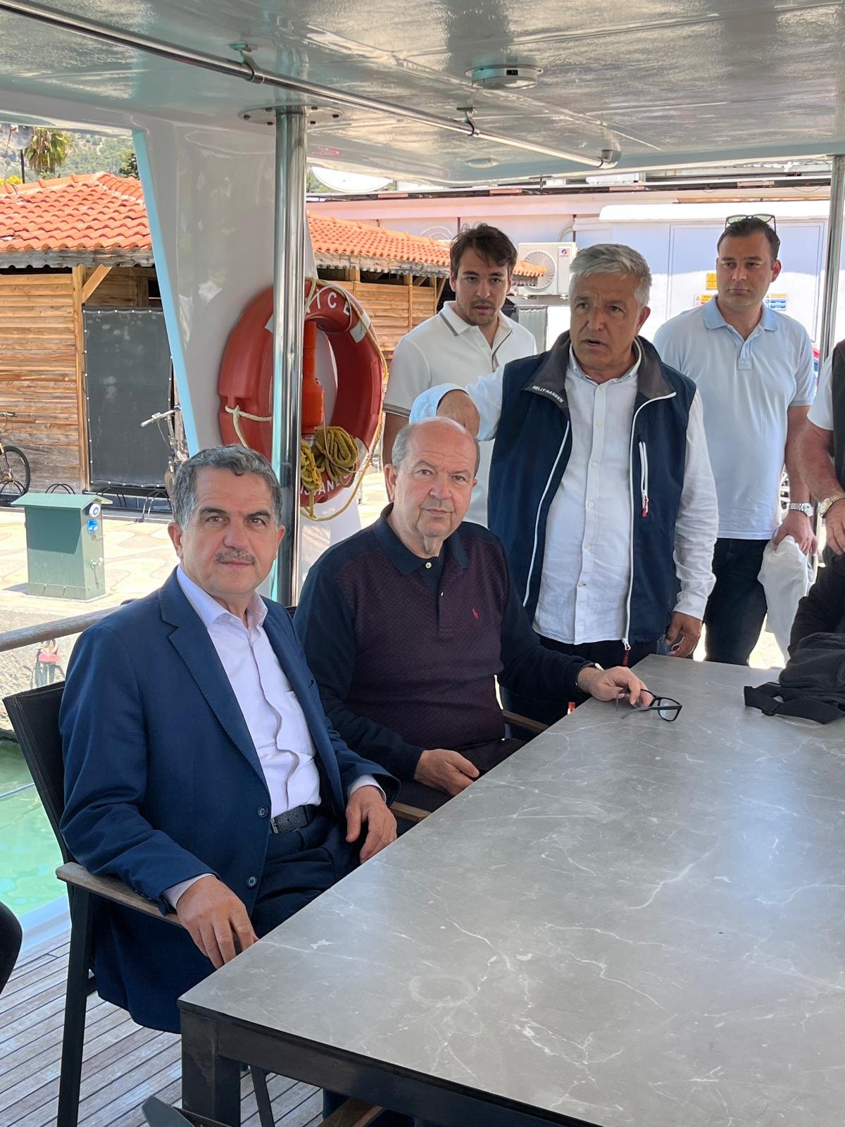 Kktc Cumhurbaşkanı Ersin Tatar, Fethiye’de Tatil Yaptı (2)