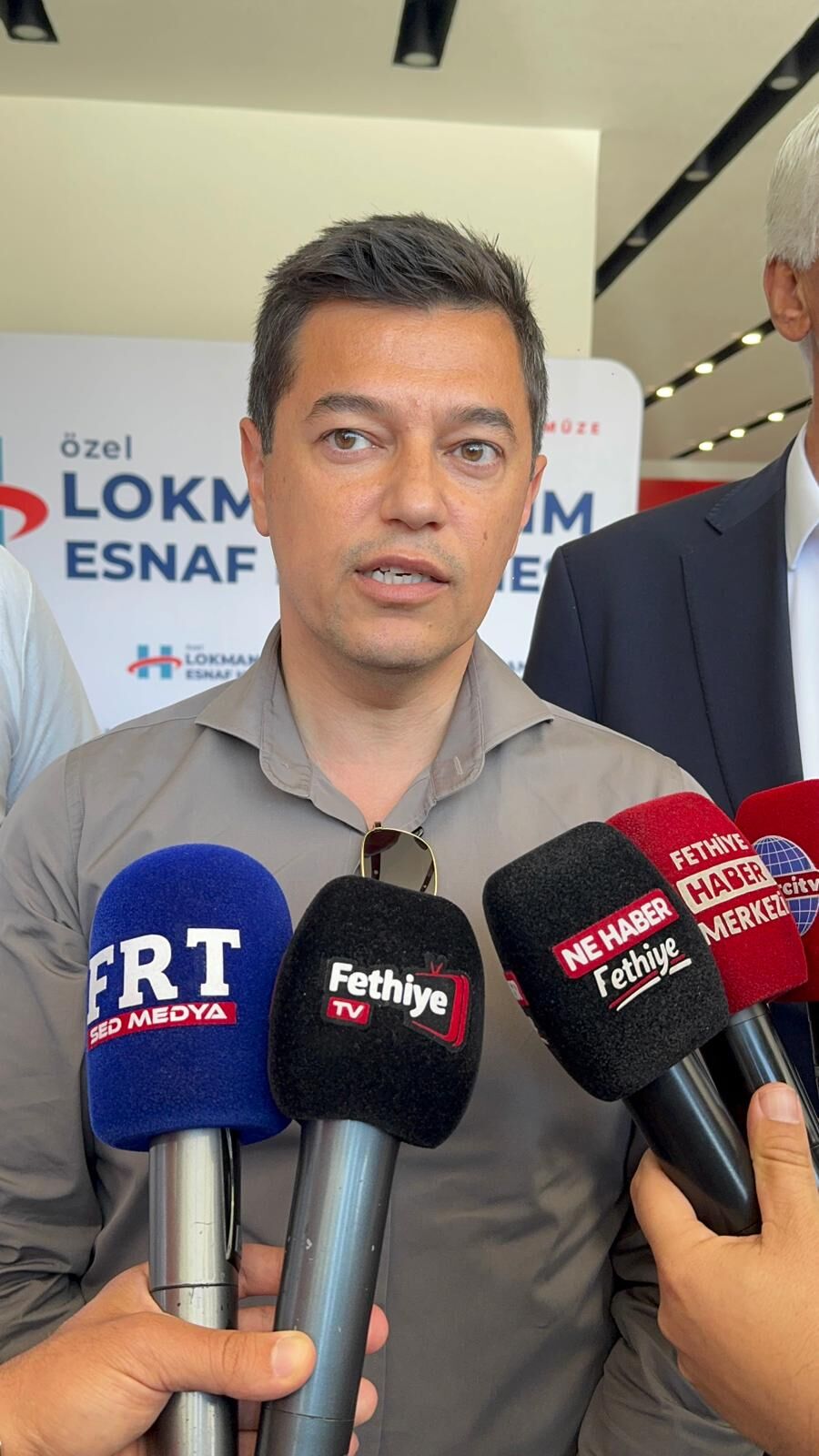 Marmaris Belediye Başkanı Acar Ünlü'den Alim Karaca’ya Hastanede Geçmiş Olsun Ziyareti (2)