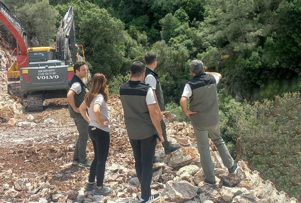 Ölüdeniz Trafiğine Nefes Olacak Alternatif Yol Çalışması Sürüyor (1)