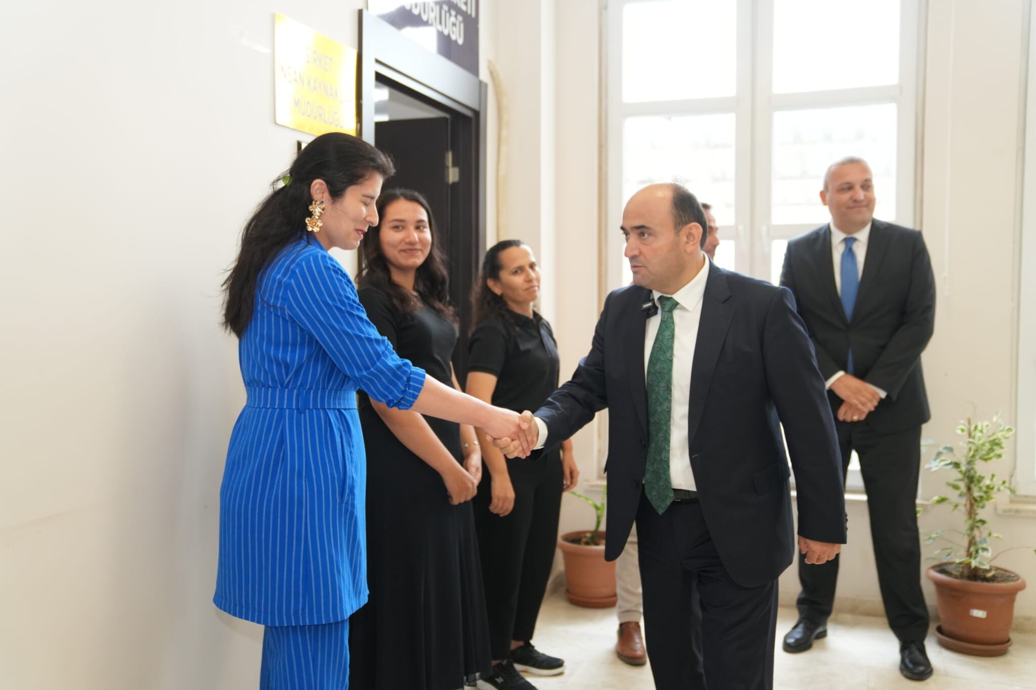 Seydi̇kemer Beledi̇yesi̇’nde Bayramlaşma Geleneği̇ Devam Etti̇ (4)