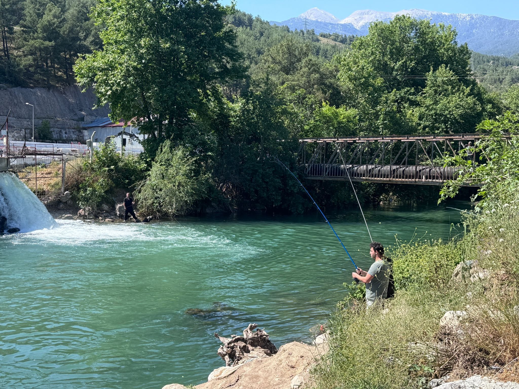 Seydikemer Ören Çayı Amatör Balıkçıların Gözdesi (6)