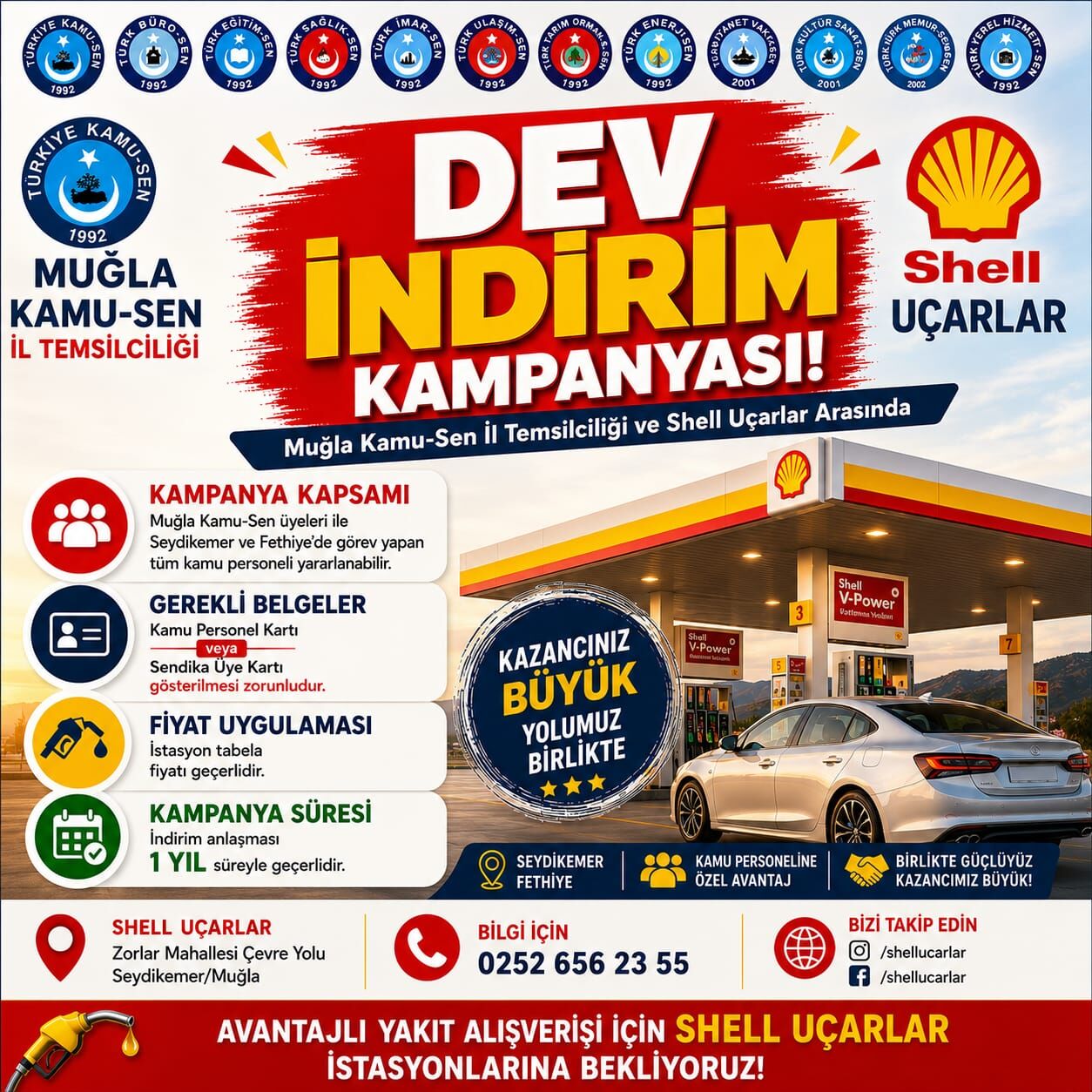 Seydikemer Ve Fethiye’de Görev Yapan Kamu Personeline Yakıt Ve Market İndirimi (3)