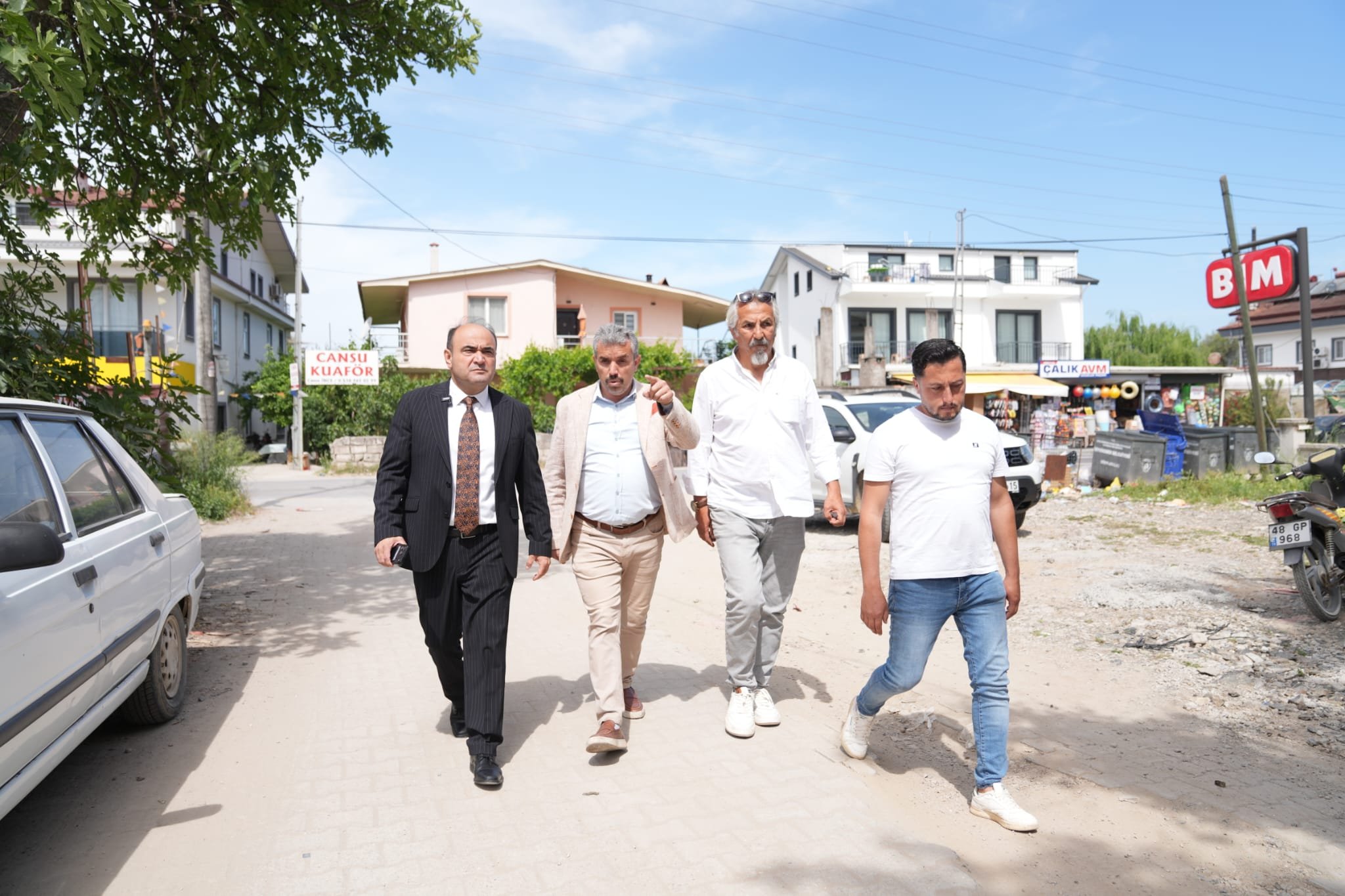Seydikemer’de Doğalgaz Çalışmaları Hızlandı Ara Sokaklarda Altyapı Başladı (4)