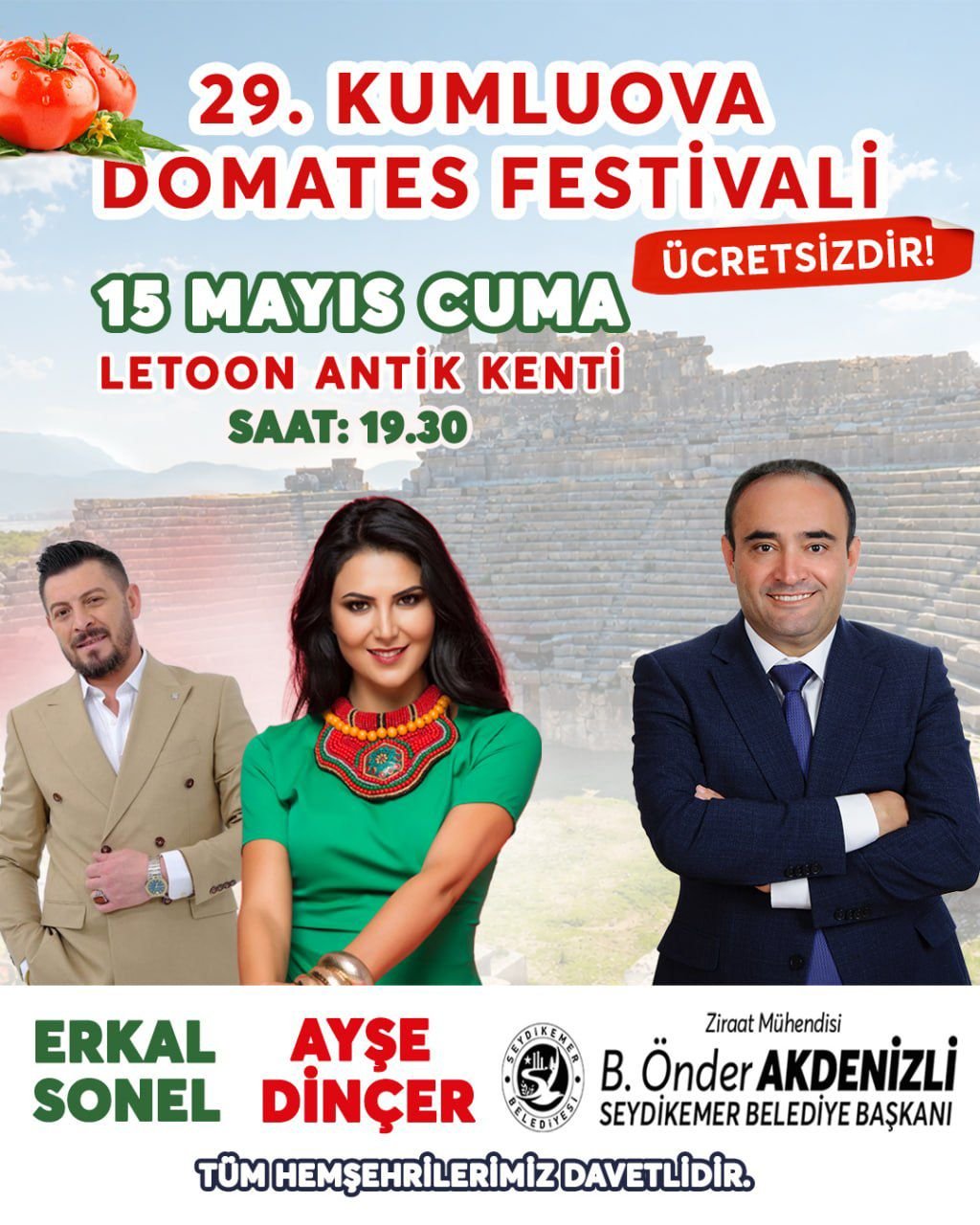 Seydi̇kemer’de Festi̇val Heyecani