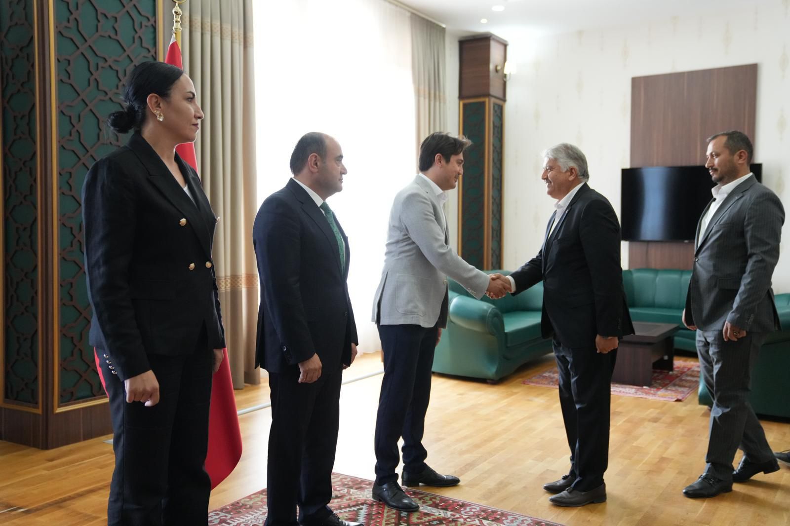 Seydi̇kemer’de Protokol Bayramlaşmasi Gerçekleşti̇ri̇ldi̇ (2)