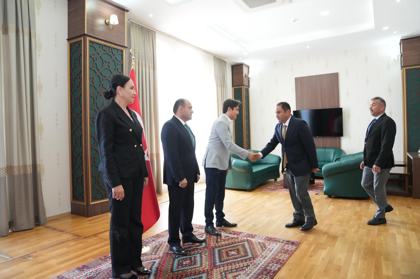 Seydi̇kemer’de Protokol Bayramlaşmasi Gerçekleşti̇ri̇ldi̇ (3)