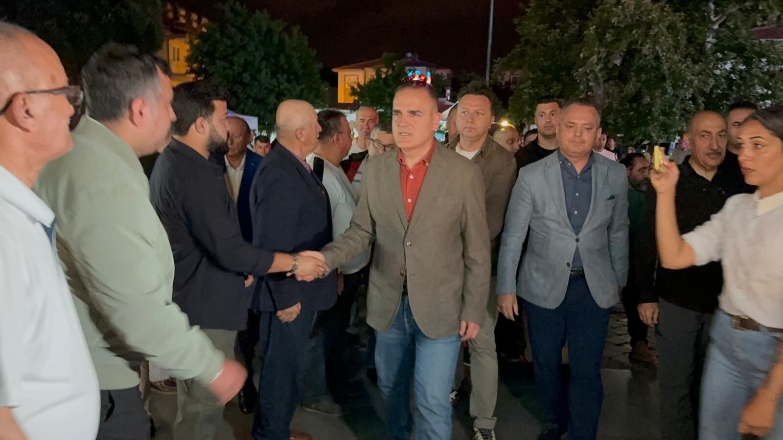 Vali Akbıyık, Başkan Karaca'yı Hastanede Ziyaret Etti (3)