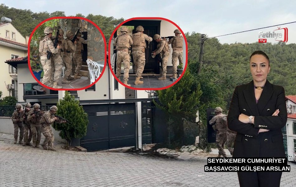 Seydikemer Merkezli “Daltonlar” Operasyonu: 12 Şüpheli Yakalandı