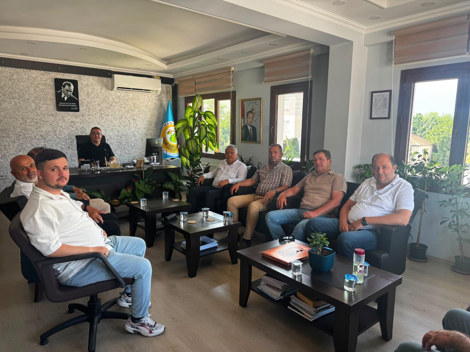 Ak Parti̇ Seydi̇kemer Teşki̇lati’ndan Kamu Kurumlarina Zi̇yaret (5)