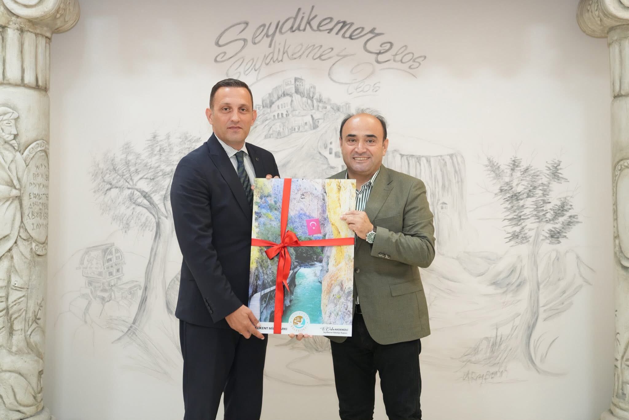 Başkan Akdenizli, Başsavcı Karartı Ve Kaymakam Dilekli’yi Makamında Ağırladı (2)