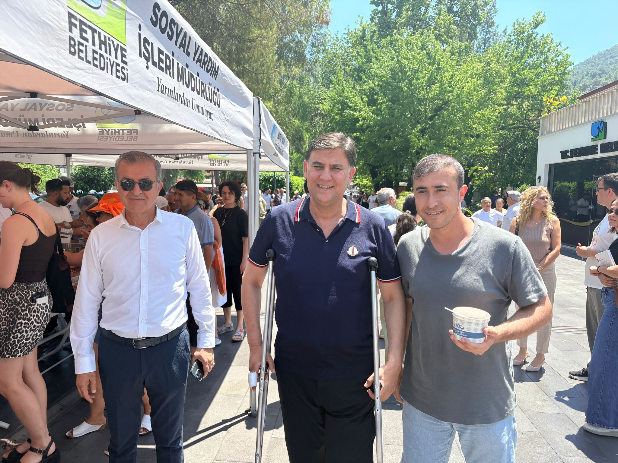 Fethiye Belediyesi’nde Aşure Kazanları Kaynadı (2)