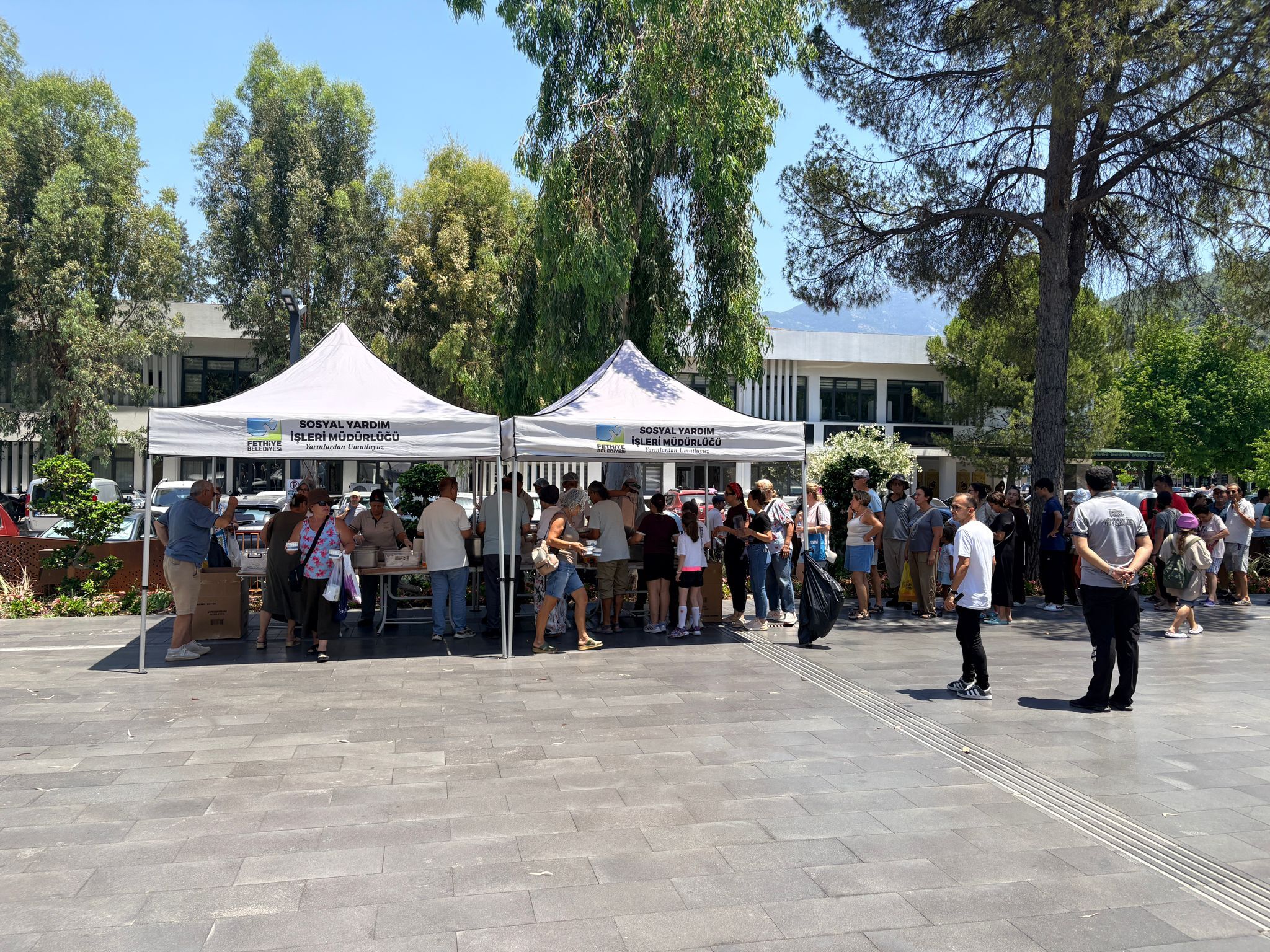 Fethiye Belediyesi’nde Aşure Kazanları Kaynadı (6)