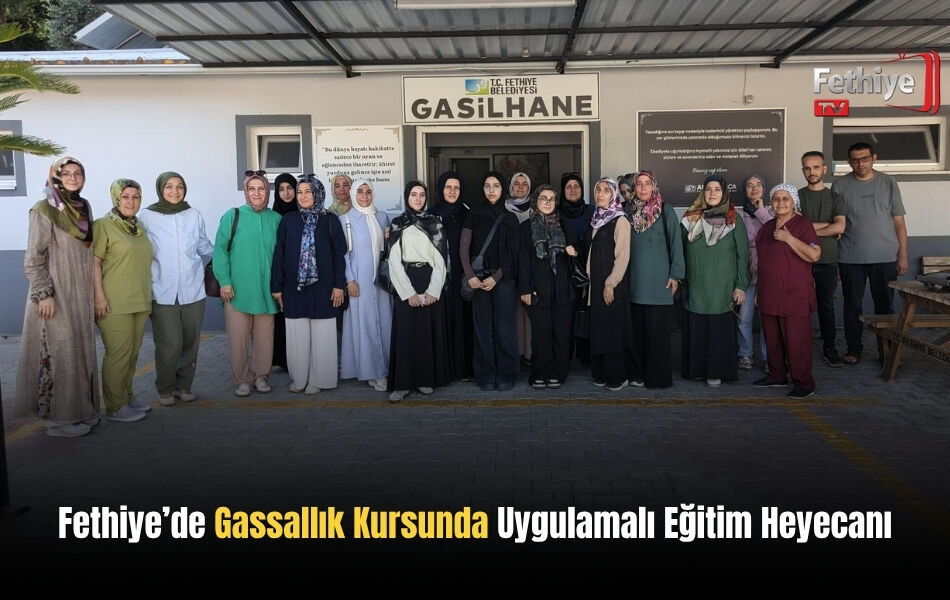Fethiye’de Gassallık Kursunda Uygulamalı Eğitim Heyecanı