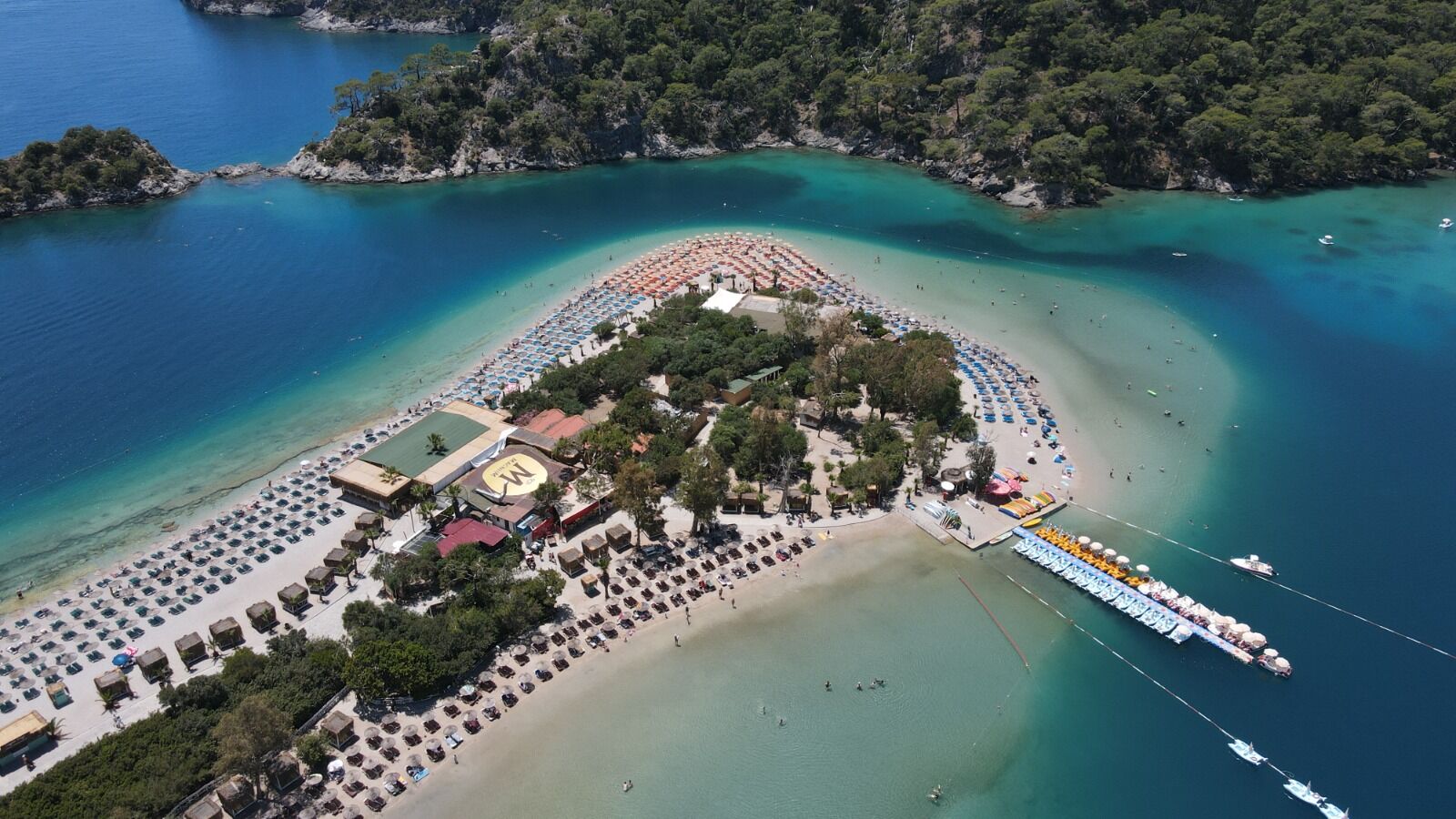 Fethiye’nin Gözde Plajına Bayramda 18 Bin 870 Ziyaretçi (2)