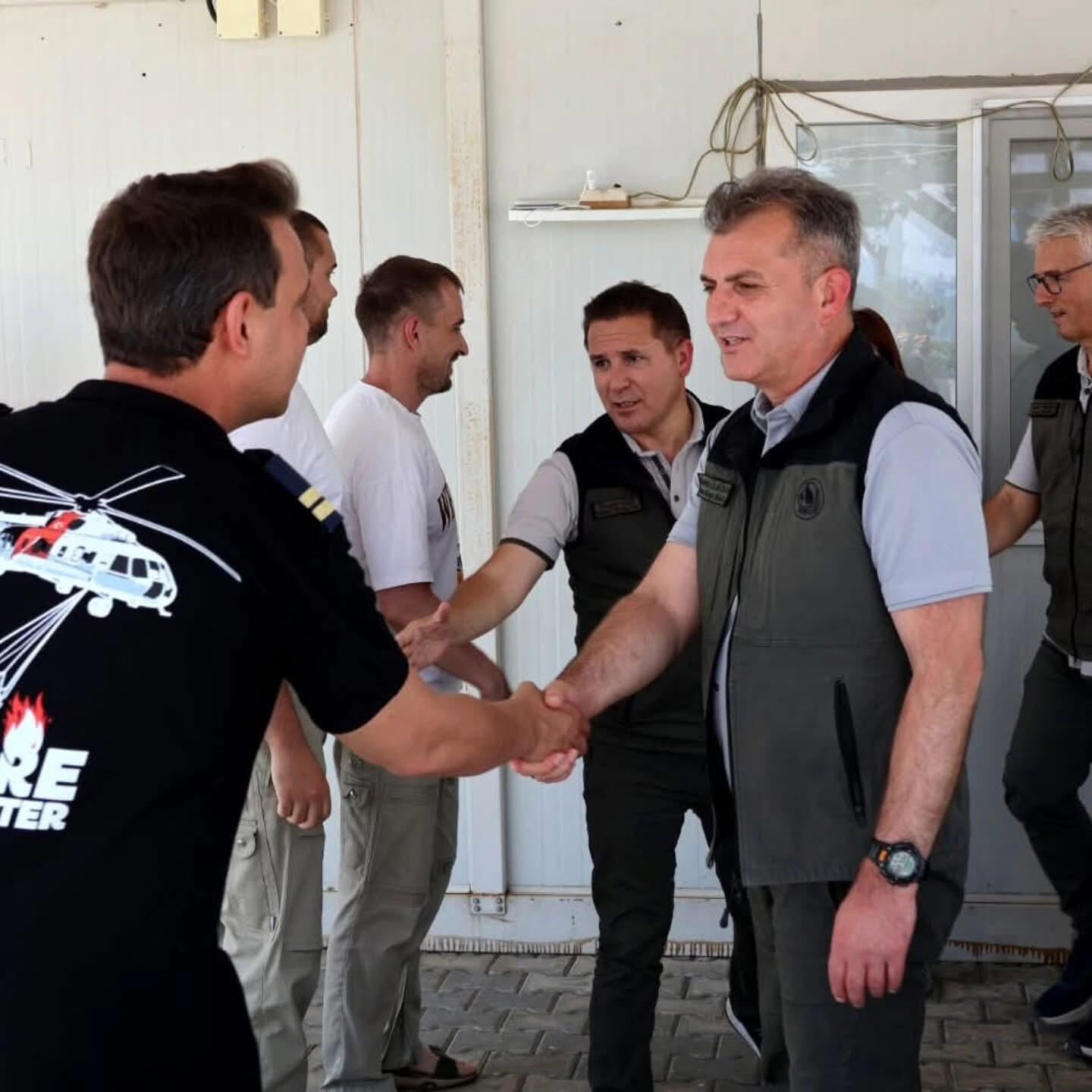Muğla Bölge Müdürü Mustafa Ülküdür’den Fethiye’de Helikopter Ekibine Ziyaret (1)