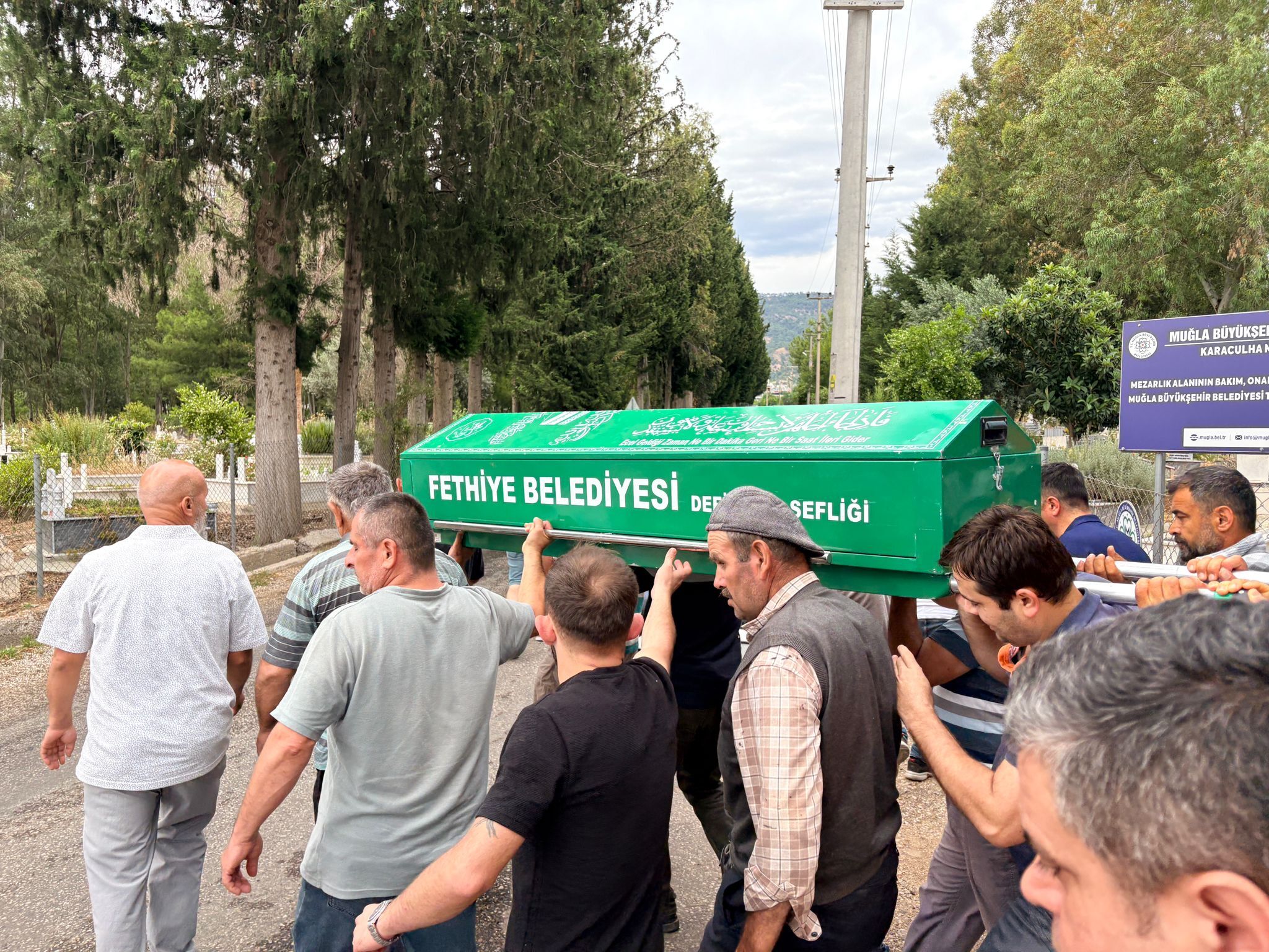 Ramazan Çalişkan, Son Yolculuğuna Uğurlandi (6)