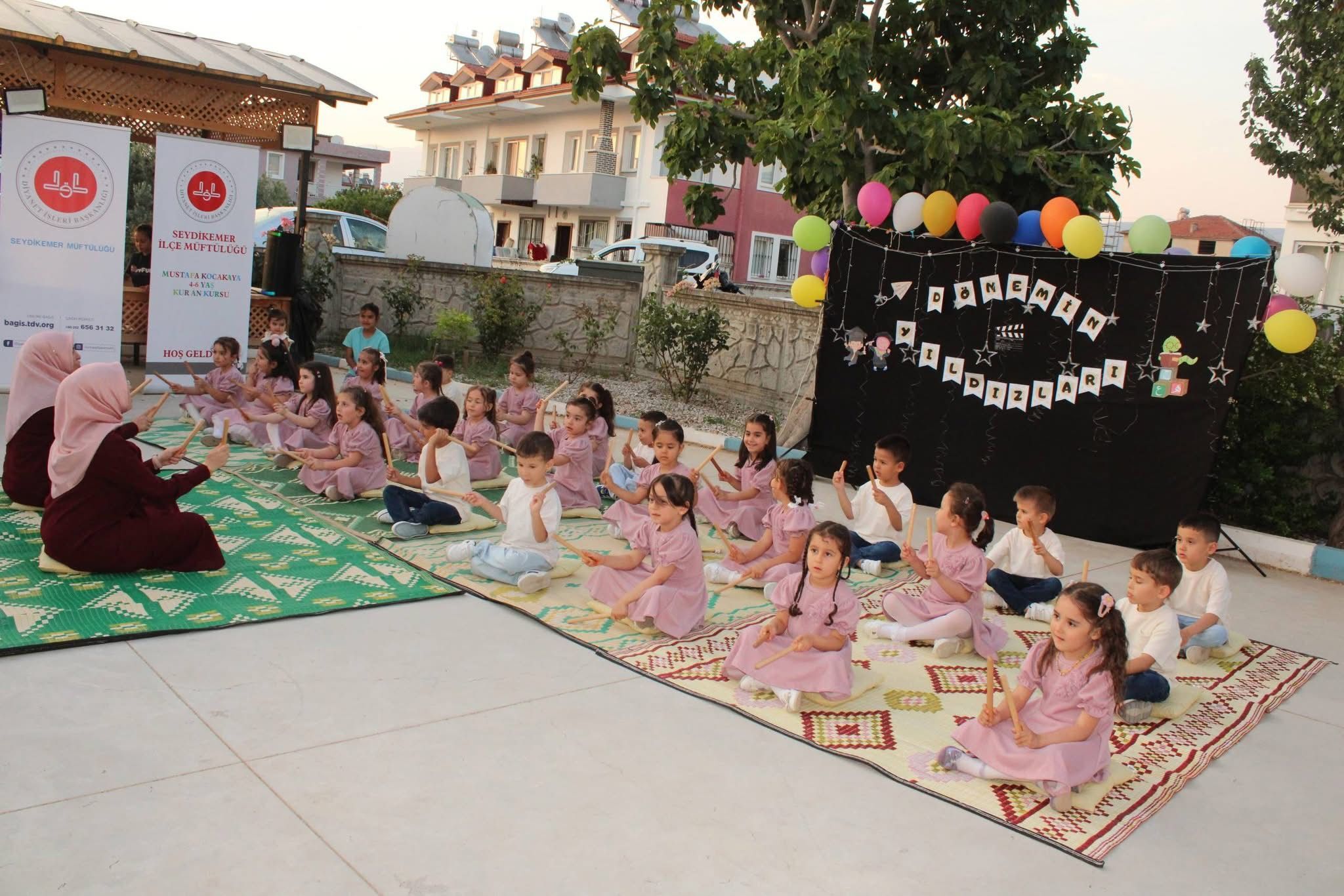 Seydi̇kemer’de 4 6 Yaş Öğrenci̇leri̇ Yil Sonu Heyecani Yaşadi (6)