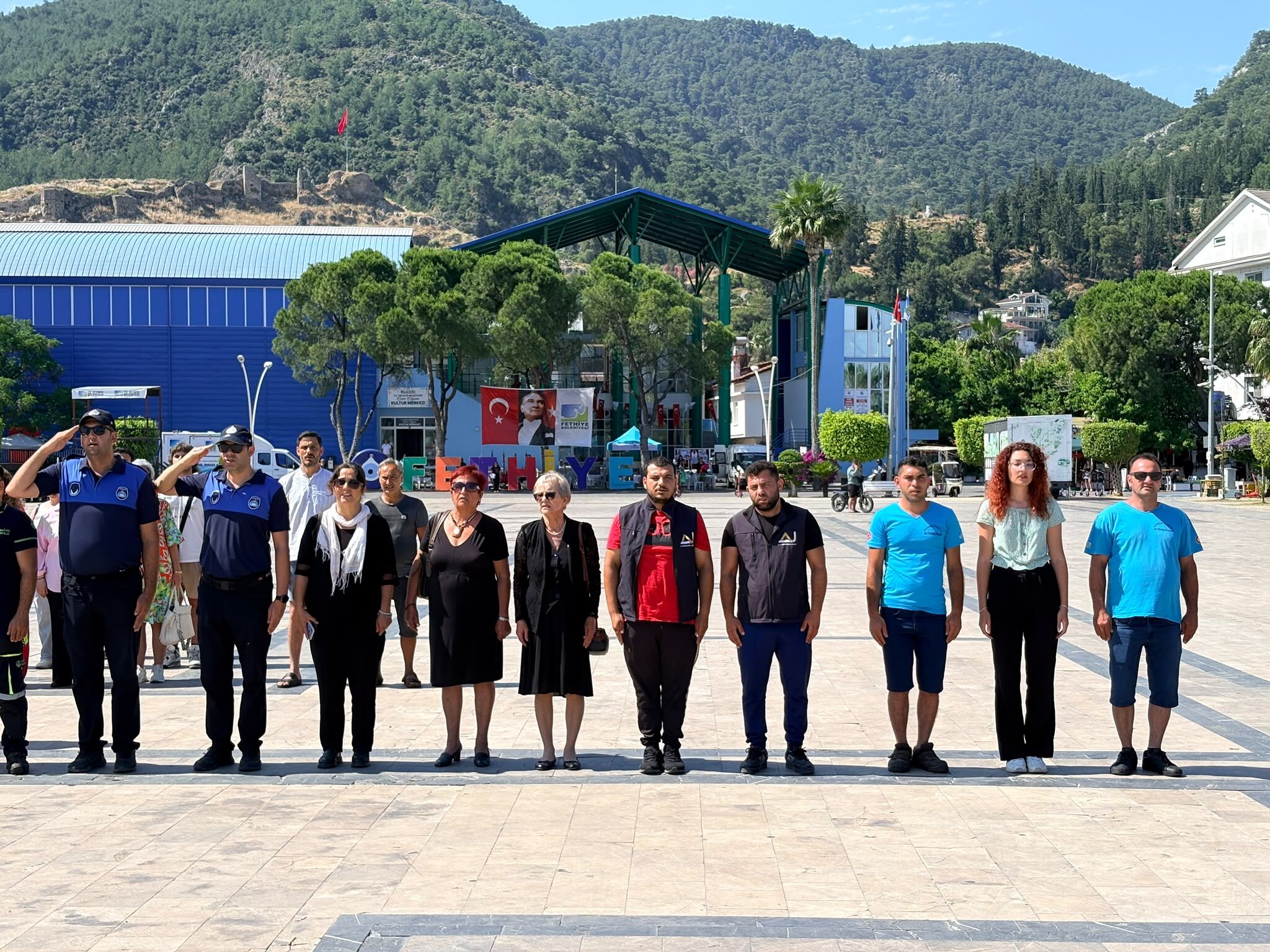 Türkiye Çevre Haftası Fethiye’de Çelenk Sunma Töreniyle Başladı (1)