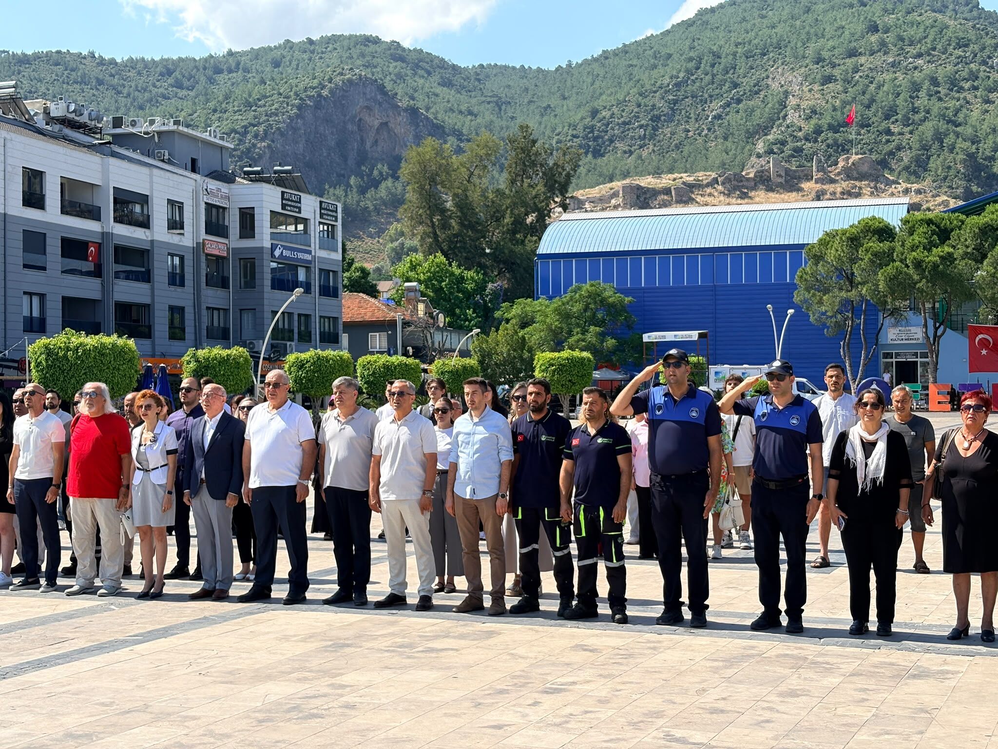 Türkiye Çevre Haftası Fethiye’de Çelenk Sunma Töreniyle Başladı (10)