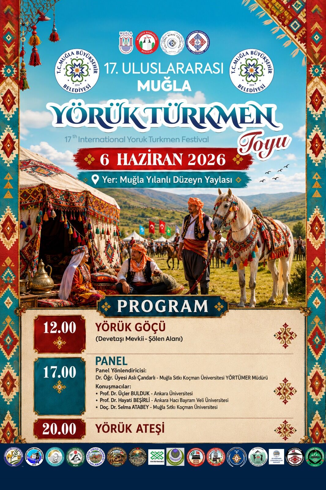 Yörük Türkmen Mirası İki Gün Boyunca Muğla’da Yaşatılacak (1)