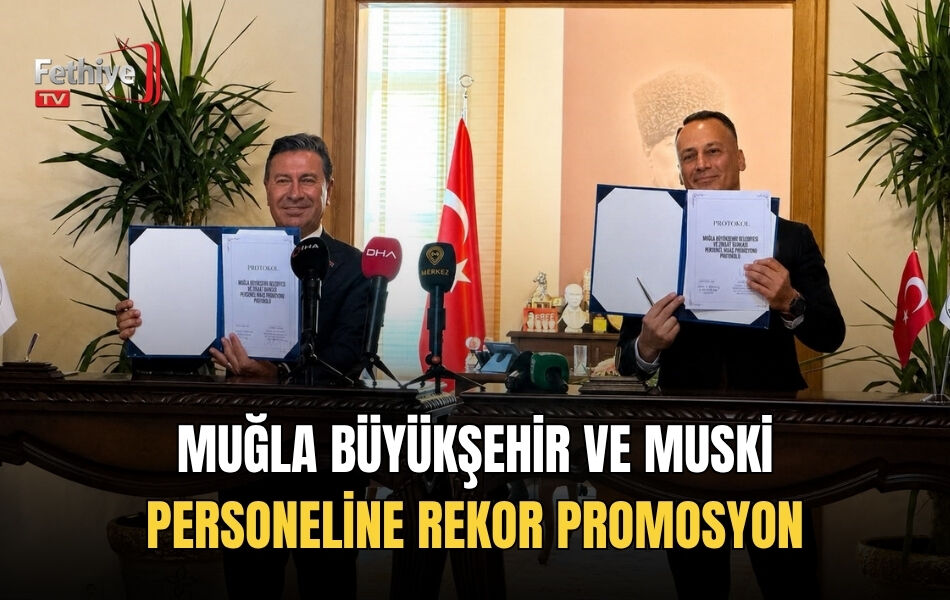 Muğla Büyükşehir Ve Muski Personeline Rekor Promosyon: "Ziraat Bankası İle 100 Bin TL'lik İmza"
