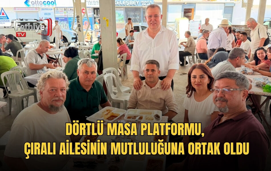 Dörtlü Masa Platformu, Çıralı Ailesinin Mutluluğuna Ortak Oldu