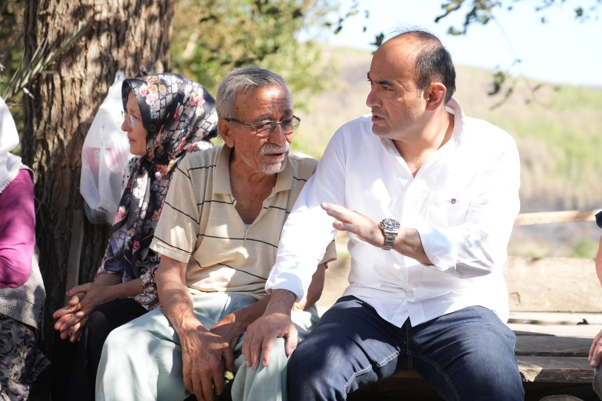 34 Saat Süren Yangının Ardından Yangınzedelere Devlet Desteği (4)