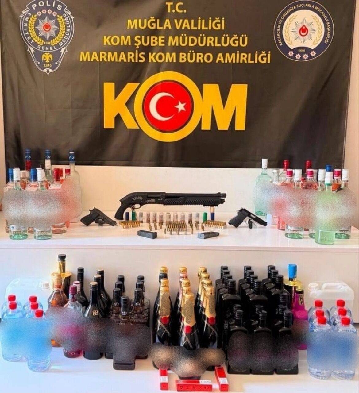 Muğla Ve Antalya’da Silah Operasyonu Cephanelik Gibi Ele Geçirildi, 10 Şüpheli Yakalandı (2)
