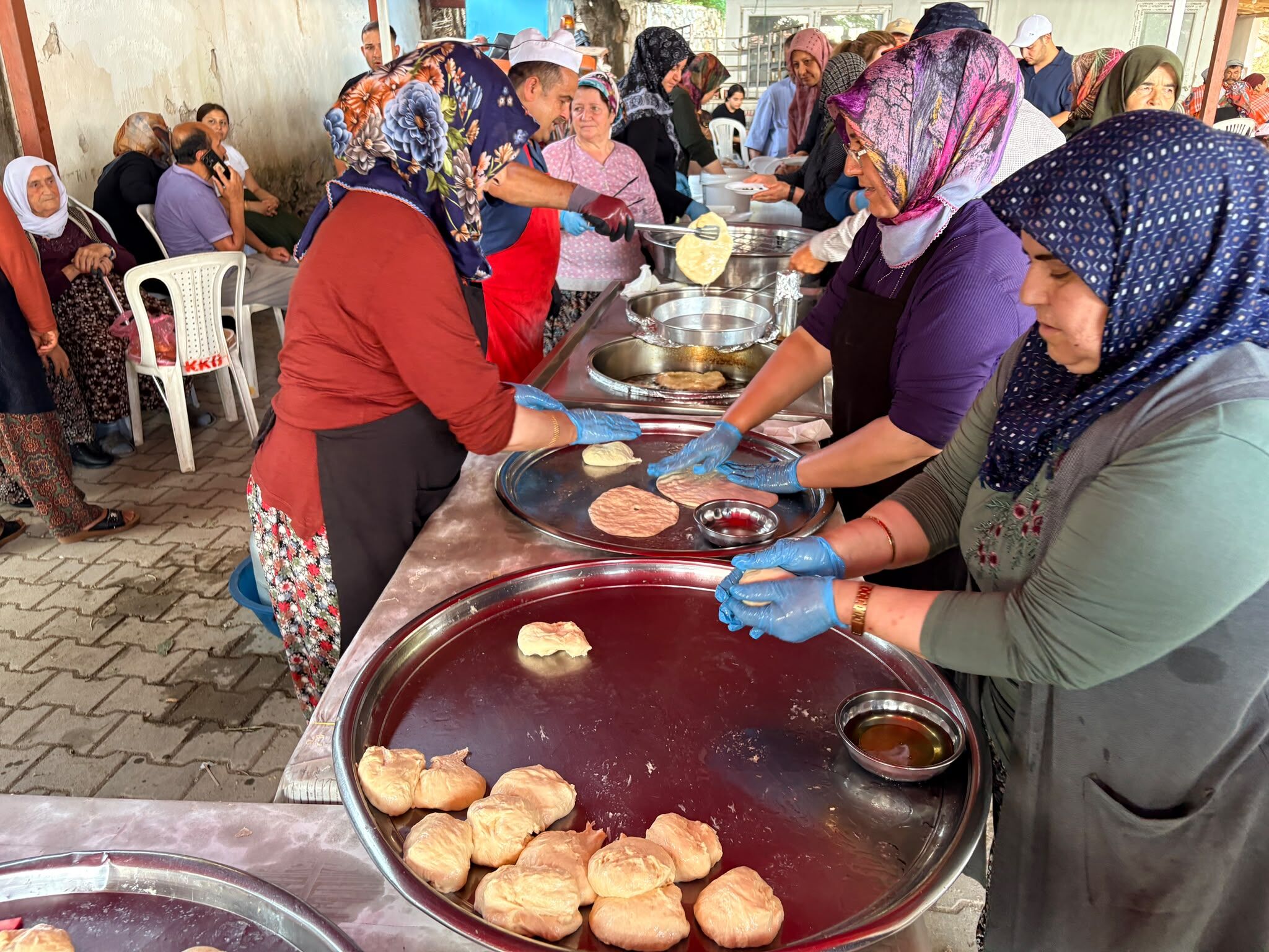 Seydi̇kemer Yayla Çobani̇sa'da Geleneksel Şenli̇k Coşkusu (10)
