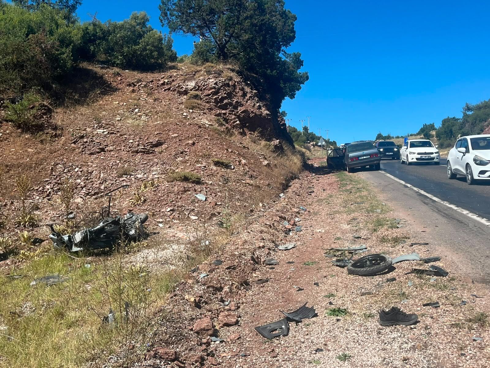 Seydikemer Yayla Yolu Urluca Mevkii’nde Feci Kaza (2)