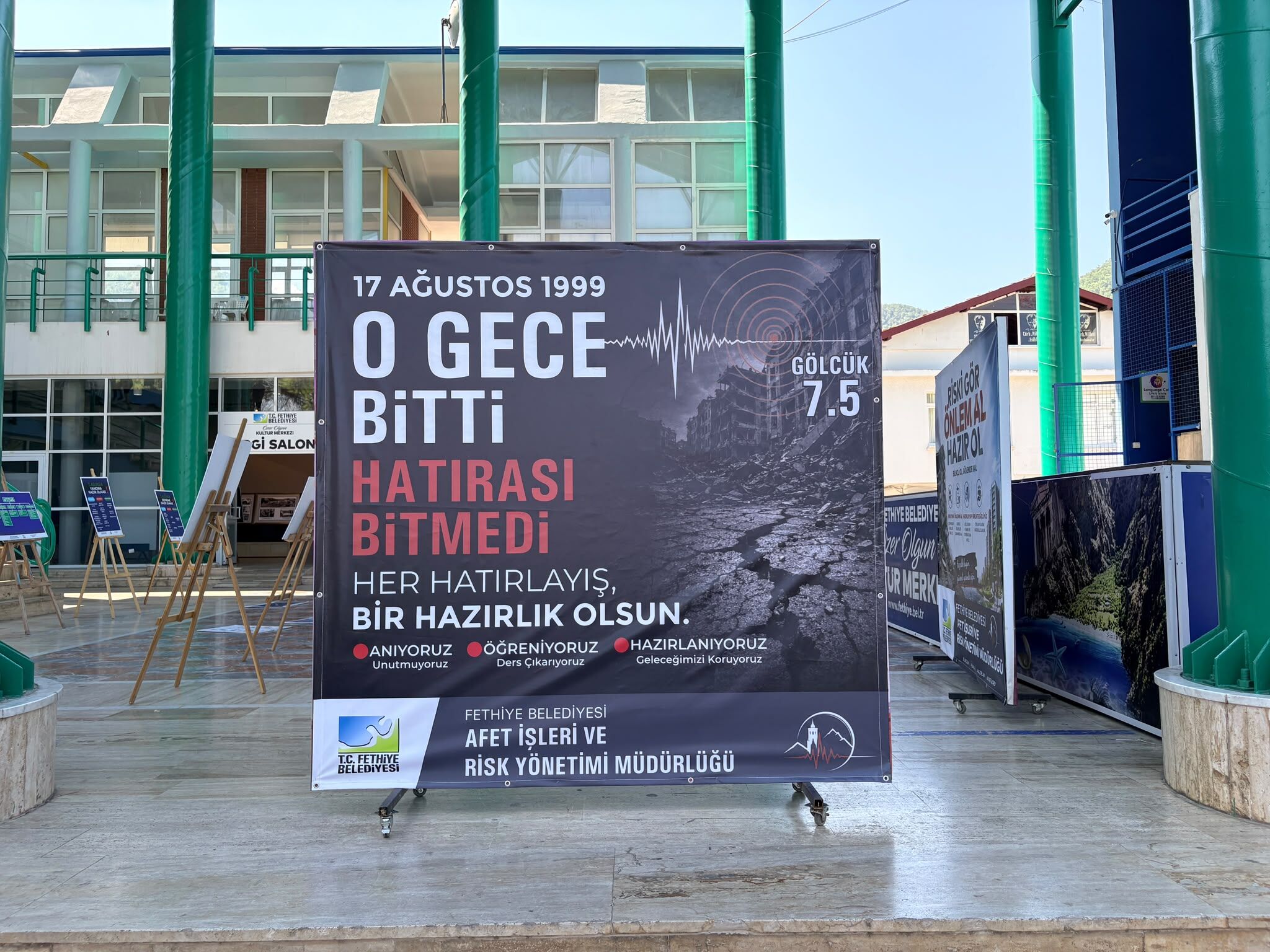 17 Ağustos Marmara Depremi Fethiye’de Anılıyor (12)-1