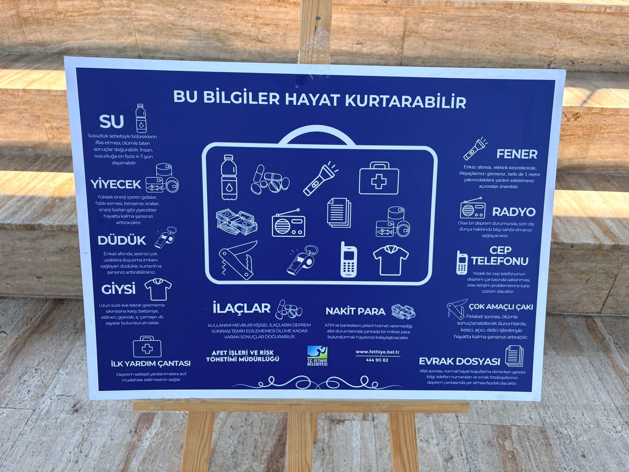 17 Ağustos Marmara Depremi Fethiye’de Anılıyor (2)