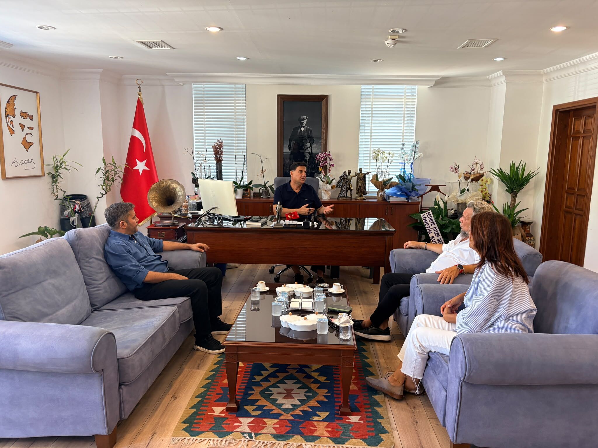 4'Lü Masa'dan Başkan Alim Karaca'ya Ziyaret (3)