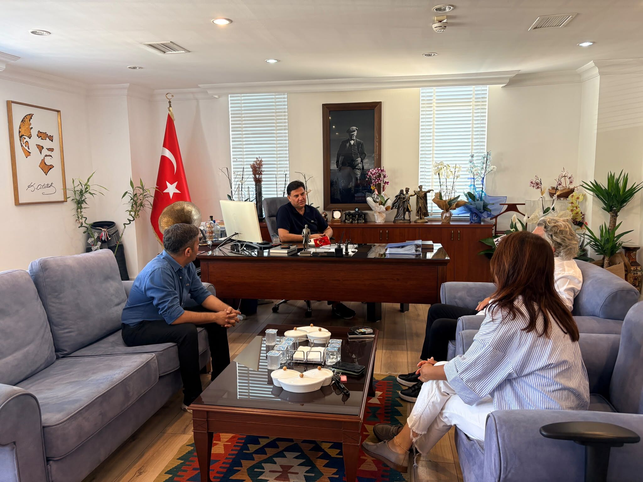 4'Lü Masa'dan Başkan Alim Karaca'ya Ziyaret (8)