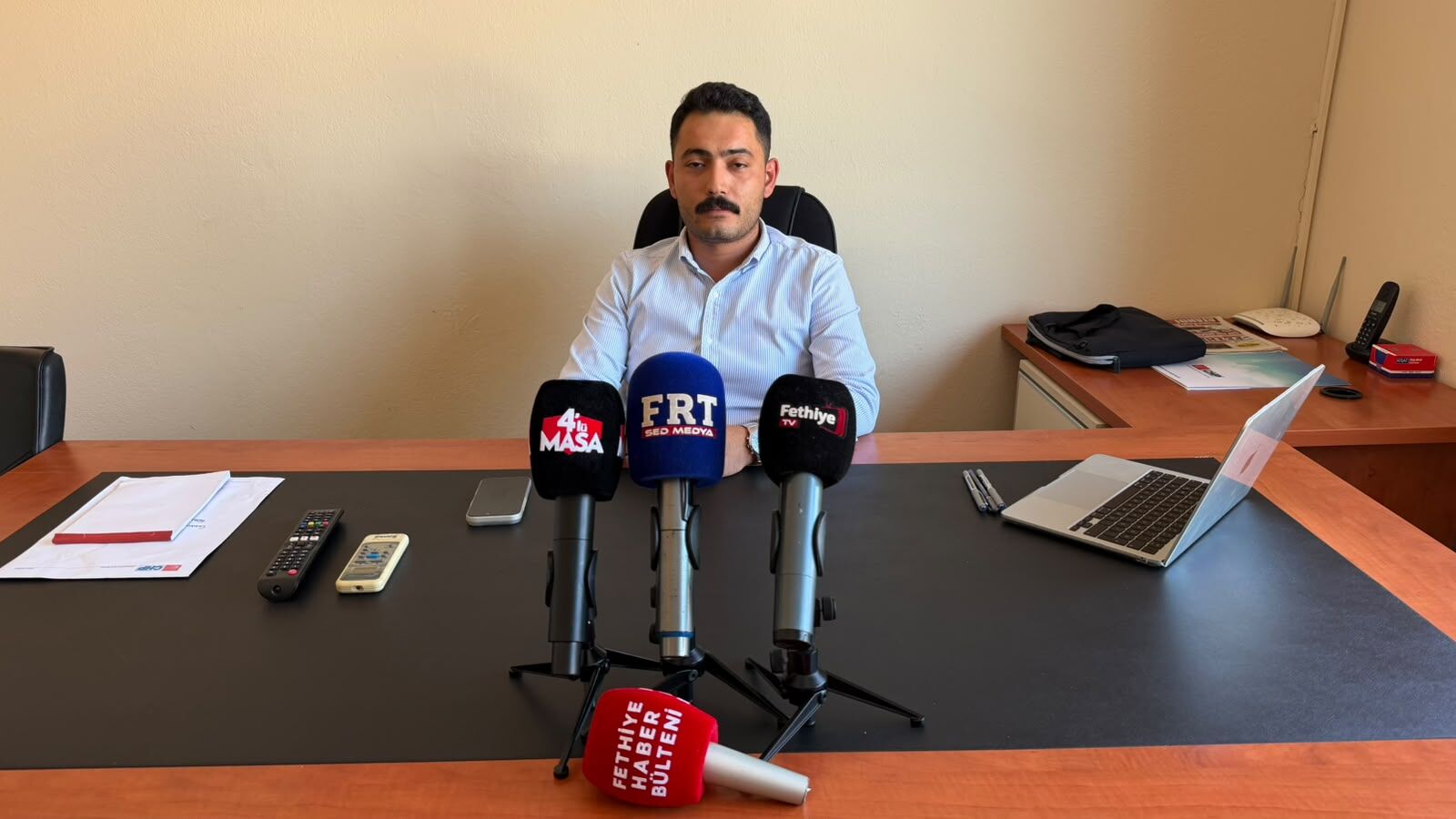 4’Lü Masa’dan Chp Fethiye İlçe Başkanı Mustafa Barış Güler’e Ziyaret (1)