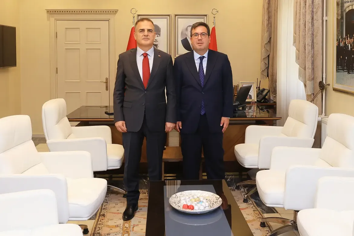 Adalet Bakan Yardımcısı Tuncay Ve Başsavcı Kayaközü'nden Vali Akbıyık'a Ziyaret (3)