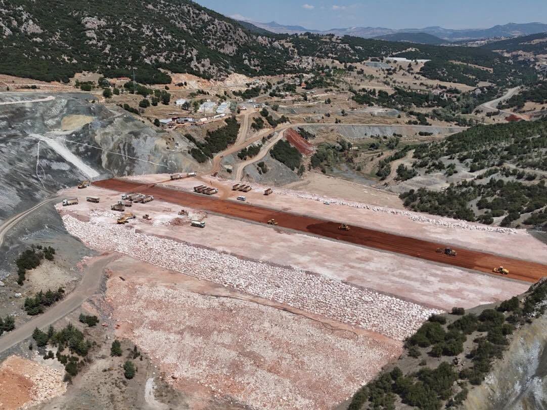 Boğalar Seki Barajı Şantiyesinde Çalışmalar İncelendi (1)