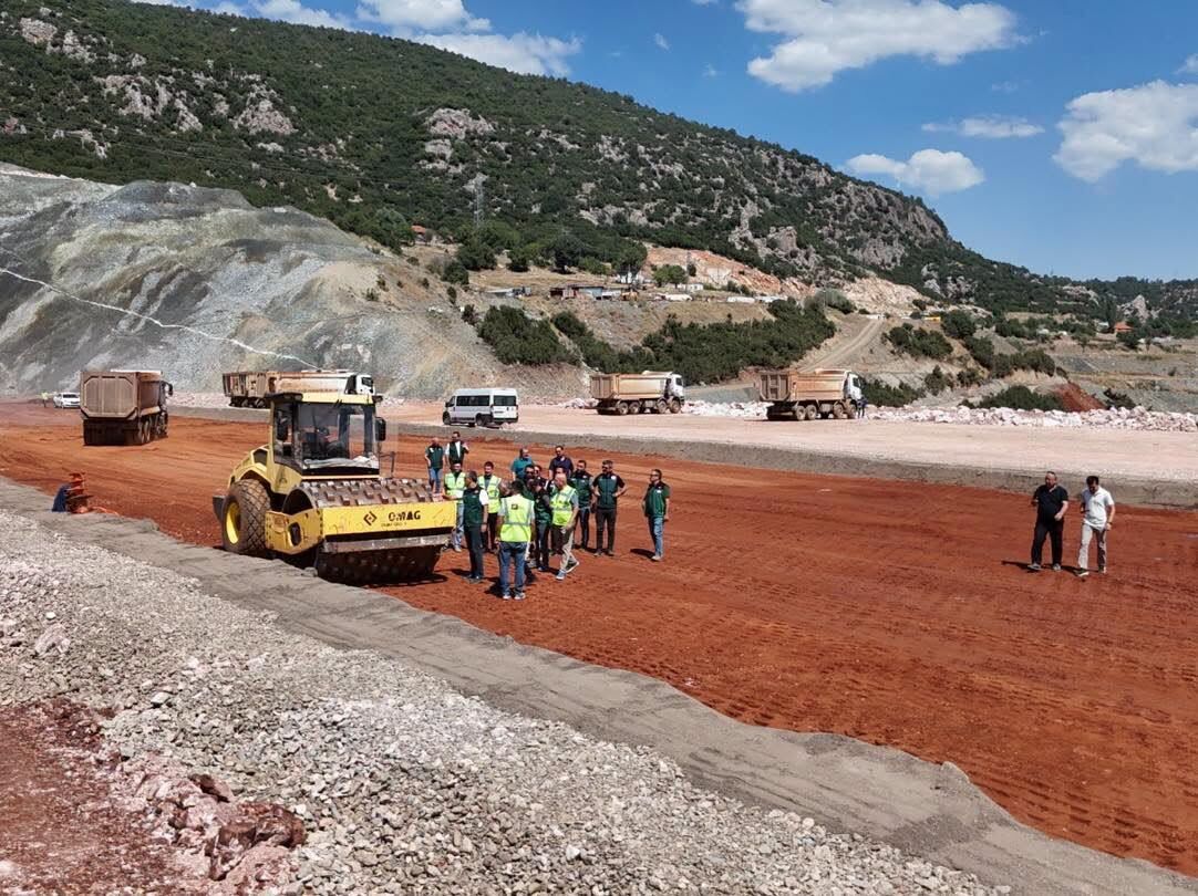Boğalar Seki Barajı Şantiyesinde Çalışmalar İncelendi (2)