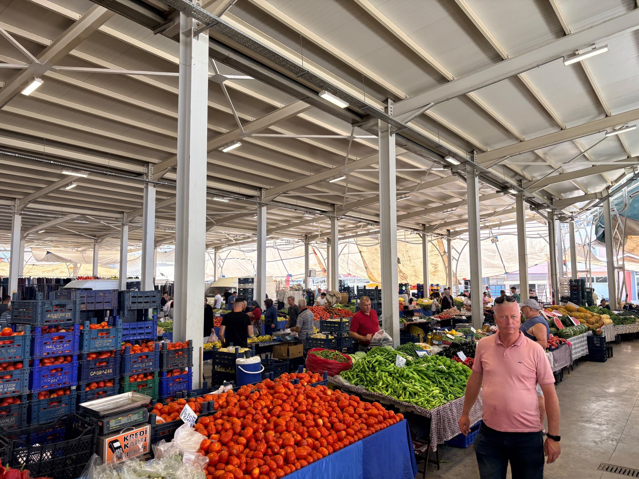 Fethiye’de Cumartesi Pazarında Kavun Ve Karpuz Bereketi (1)