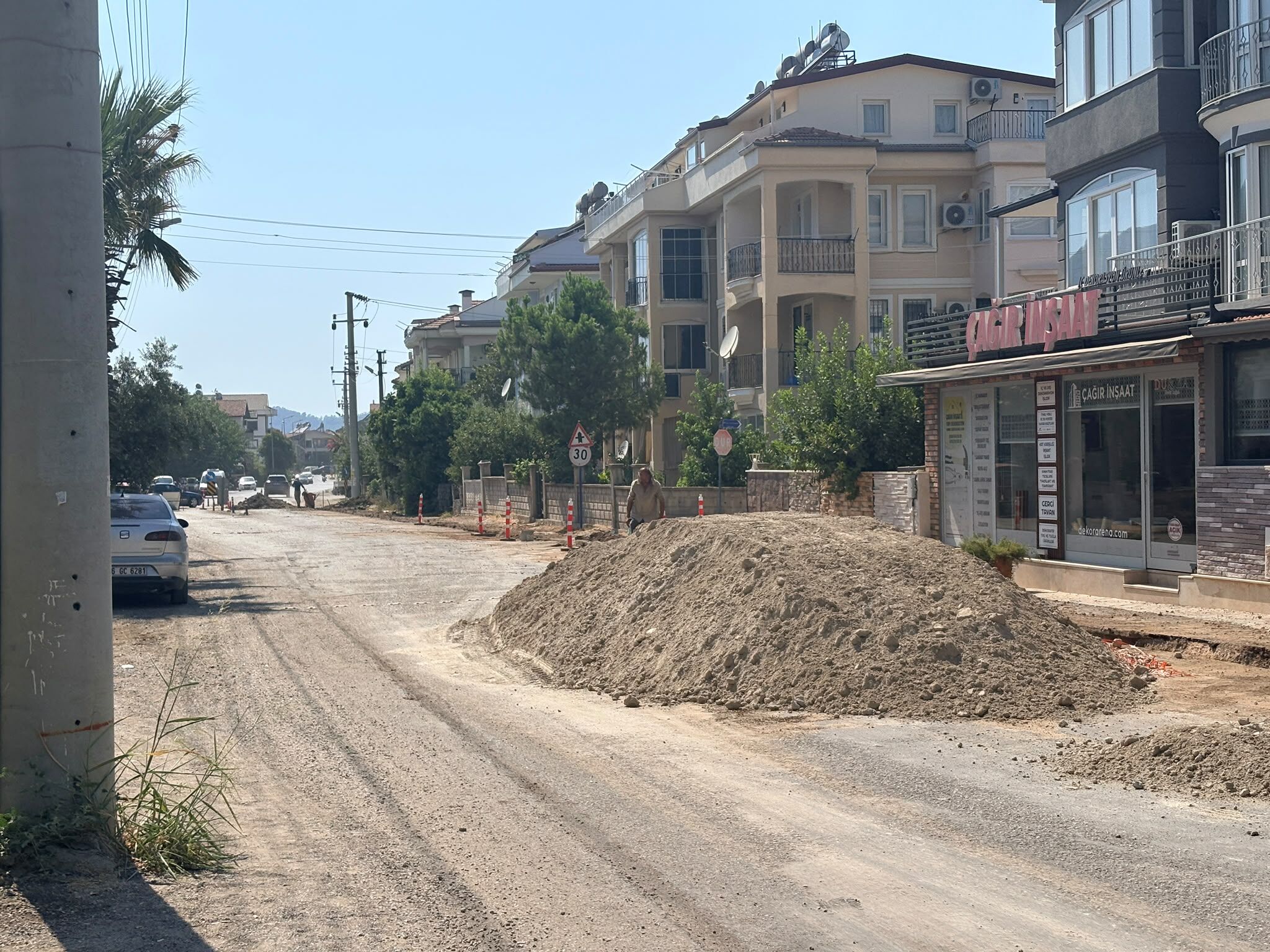 Fethiye’de Doğalgaz Altyapı Çalışmaları Başladı (2)
