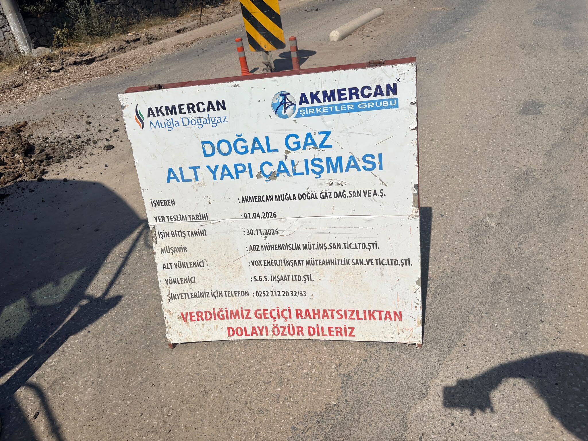 Fethiye’de Doğalgaz Altyapı Çalışmaları Başladı (5)