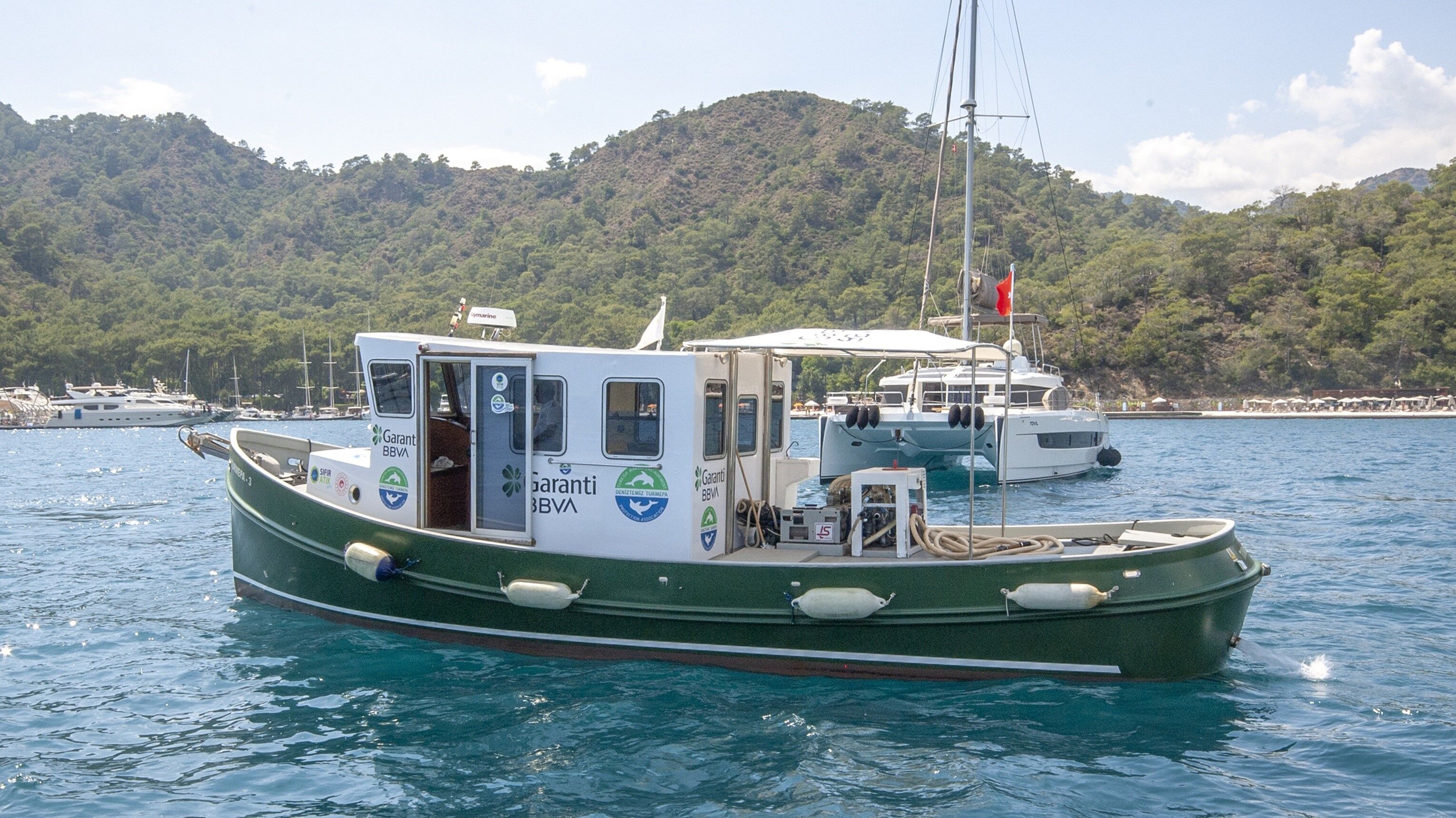 Göcek’te 14 Bin 800 Deniz Çayırı Fidesi Ekildi (1)
