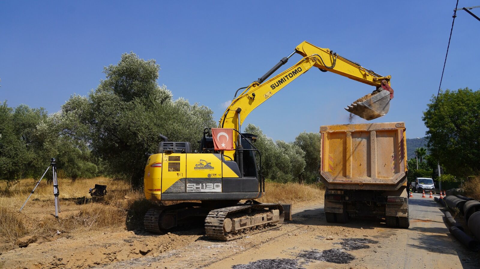 Menteş’te Kanalizasyon Altyapısı İçin İlk Adım Atıldı (2)
