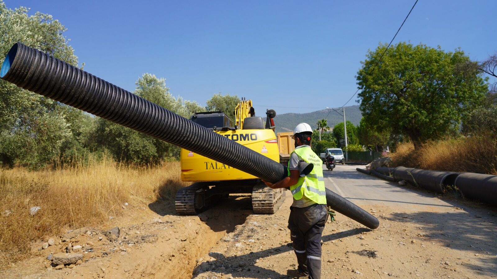 Menteş’te Kanalizasyon Altyapısı İçin İlk Adım Atıldı (3)